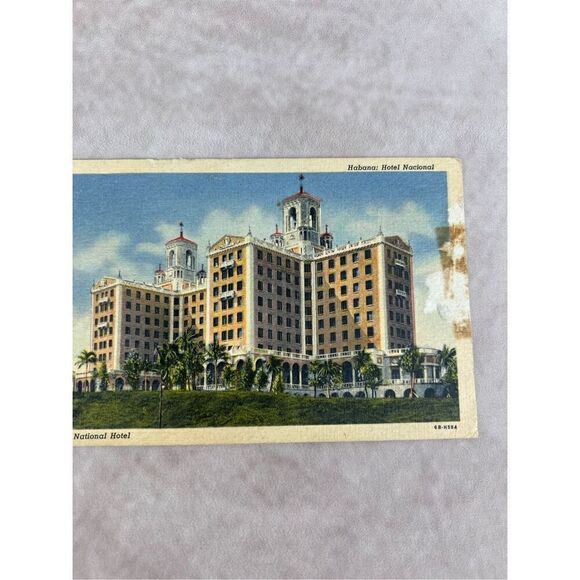 Havana ~ National Hotel 1950 Postcard - Picture 2 of 4